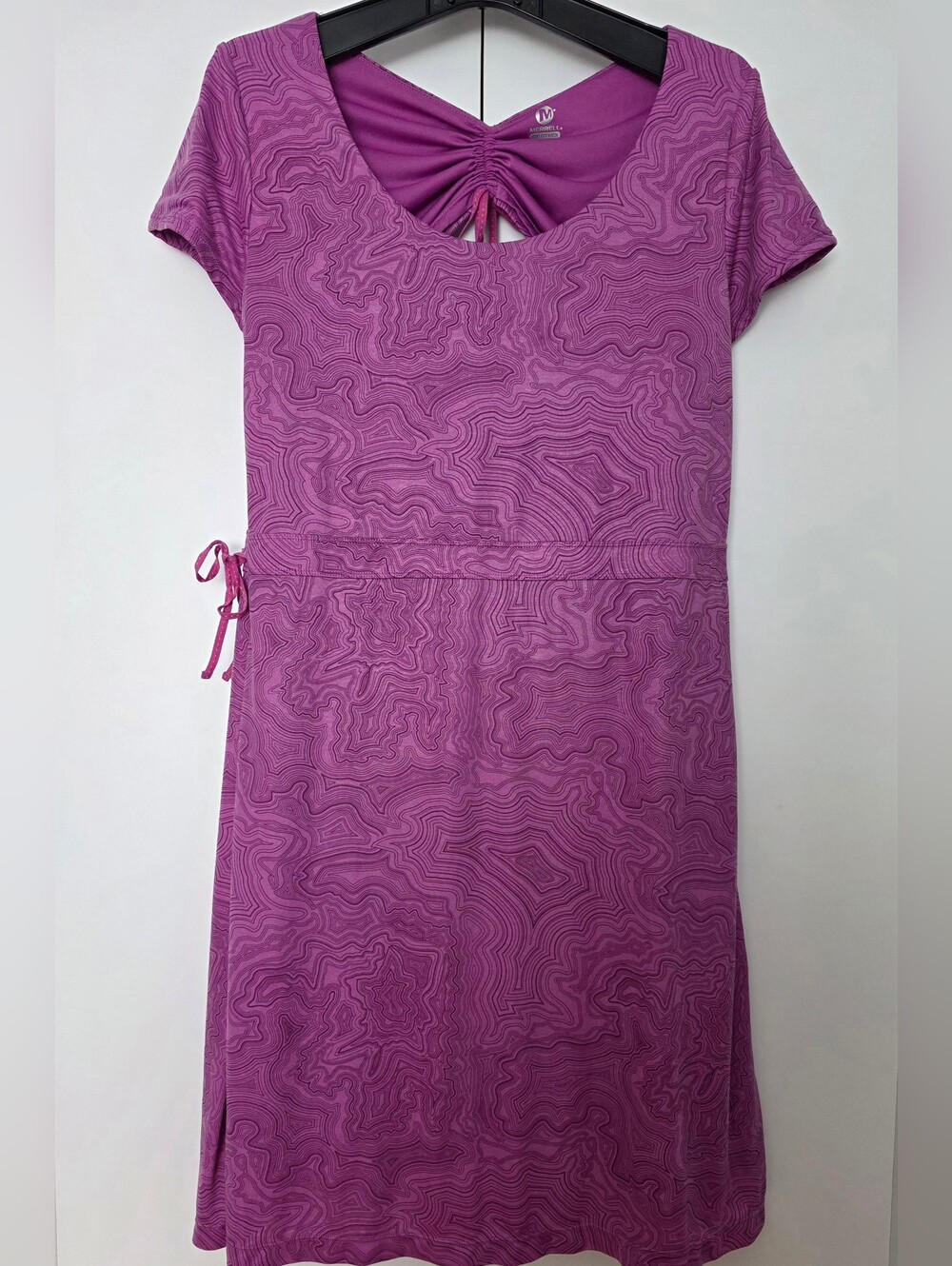 Merrell Women's  Purple Short Sleeve Dress Sz Large